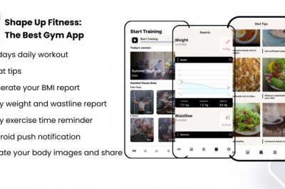Shape Up Fitness: The Best Gym App