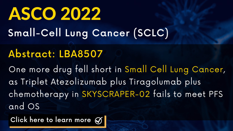 Yet another failure in treating Small-Cell Lung Cancer as Roche's much-anticipated anti-TIGIT immunotherapy fails in Phase III