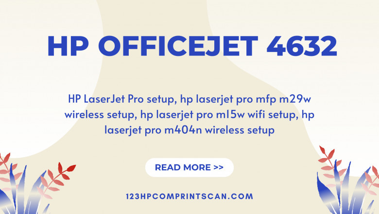 HP Office Jet 4632 Wireless Setup Configuration