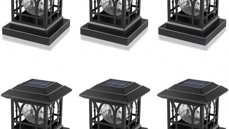 solar lamp post light | solar lamp post light