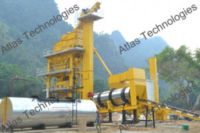 60 – 80 tph Asphalt Batching Plant Installed in Hyderabad – Atlas Technologies