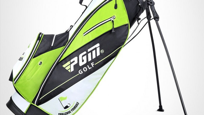 Golf Genuine Leather Bag Standard Ball Package High Quality Men Personalized Sport Golf Travel Cart Bag Custom Team Name PGM
