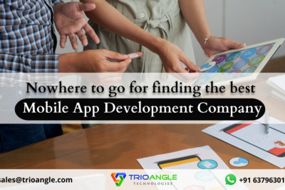 Nowhere to go for finding the best mobile app development company