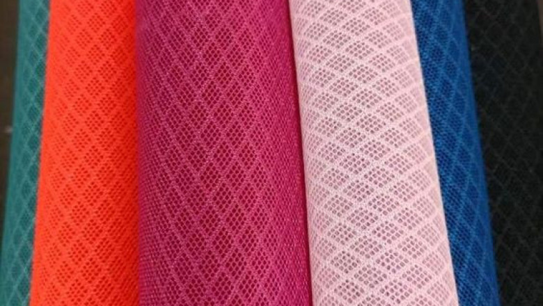 Types of mesh fabric and composition of raw materials