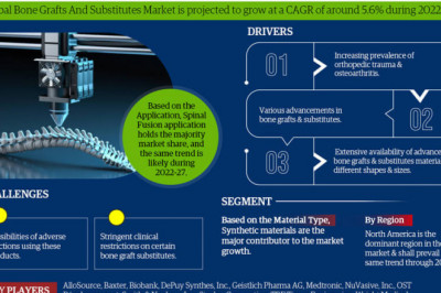 Bone Grafts and Substitutes Market Revenue, Key Findings and Forecast 2022-2027 | AlloSource, Baxter, Biobank
