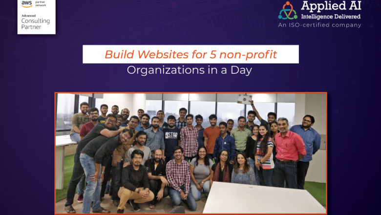 How We Built Websites for 5 non-profit Organizations in a Day