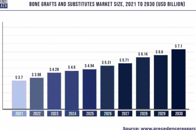 Bone Grafts and Substitutes Market to Expand at a CAGR of 7.51% from 2022 to 2030