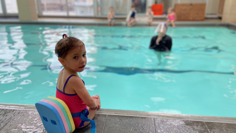 Gym with Indoor Pool
