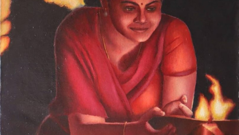 Original Paintings for Sale | Oil Paintings for Sale Online - RamyaSadasivam's Art gallery