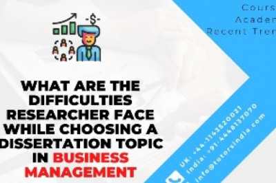 What are the difficulties researchers face while choosing a dissertation topic in business management?