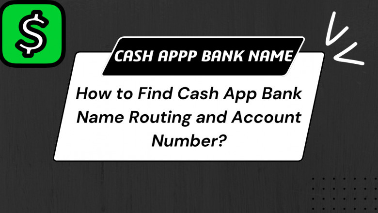 What is a Cash App bank name and address?