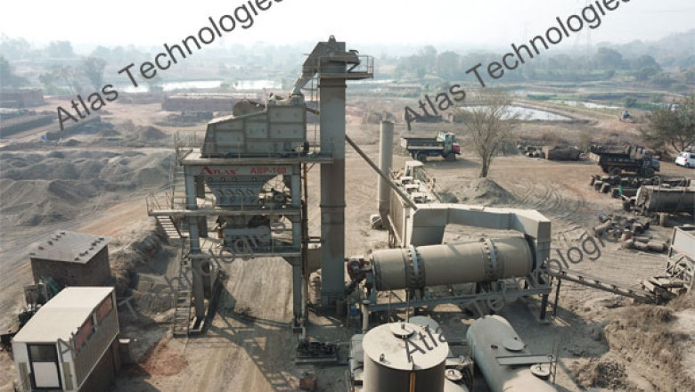 160 tph Asphalt Batching Plant Manufacturer and Exporter – Atlas Technologies