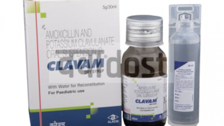 Clavam Dry Syrup Price in India
