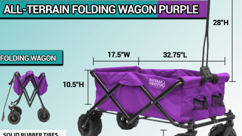 Custom Folding Wagon: Use our custom wagon builder to create your folding wagon.