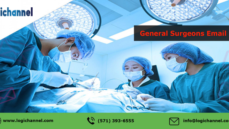 Increase Your ROI General Surgery Email List