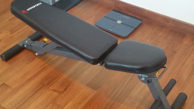 The best step to exercising with an Adjustable Bench