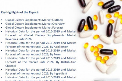 Global Dietary Supplements Market (2020-2026) | Size, Share