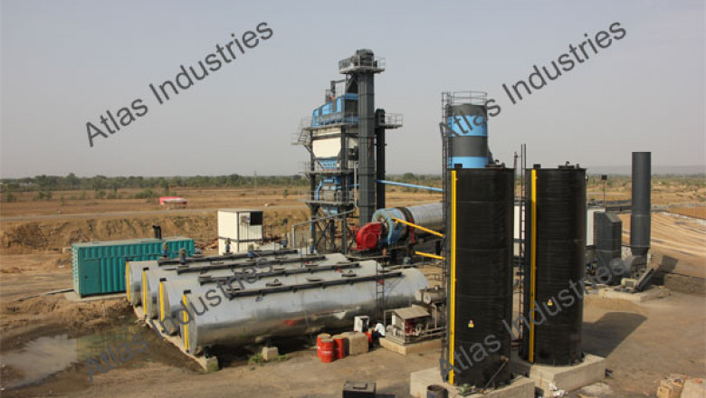 260 tph Hot Asphalt Batch Plant - Components and Features