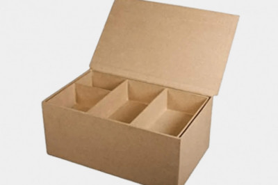 Custom 4 Compartment Shipping Boxes