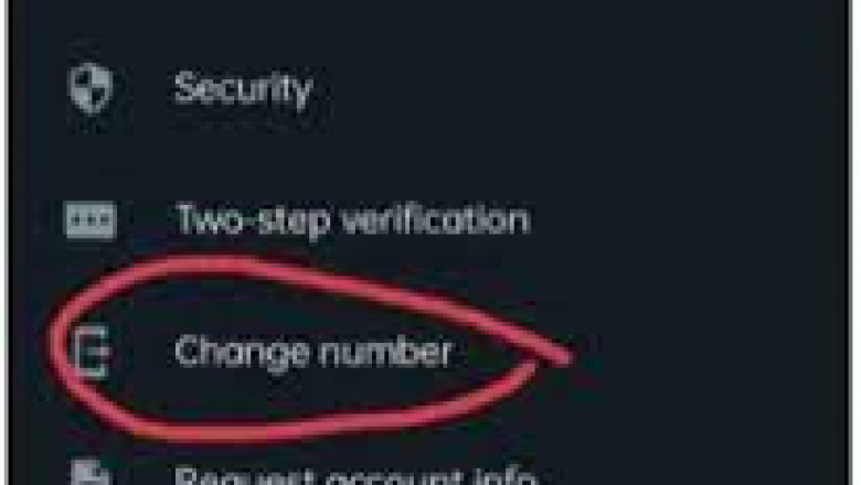 How to change WhatsApp Number