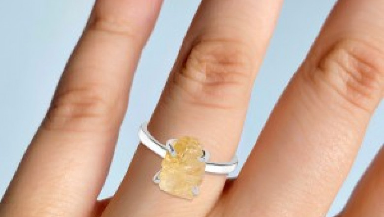 Real Natural Citrine Jewelry at Best Price
