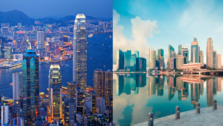 Which country is best for entrepreneurs between Singapore, Hong Kong, and Switzerland?