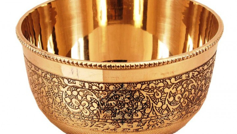 Shop Antique Brass Dinner Set Online
