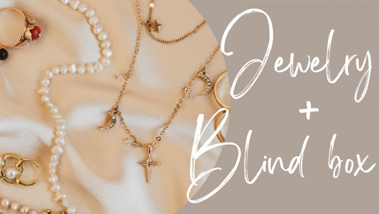 A novel jewelry blind box experience - wholesale jewelry for as little as $22 a kilogram