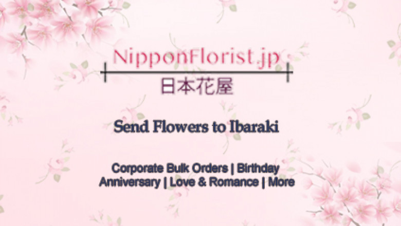 Hand Bound Flowers Delivery in Ibaraki at Competitive Cheap Price