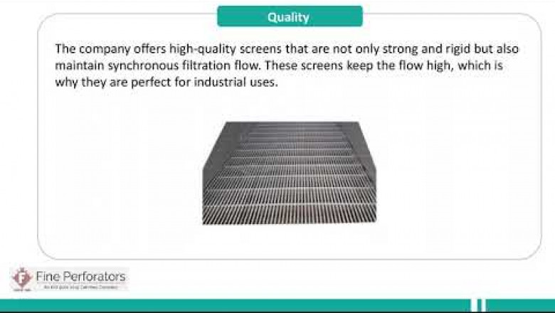 Why Rely On Fine Perforators For Purchasing Wedge Wire Screens?