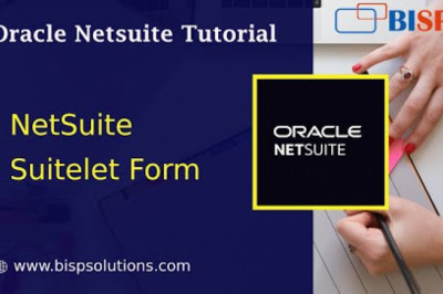 NetSuite Suitelet Form | Oracle NetSuite Suitelet | NetSuite Implementation | NetSuite Support |BISP