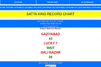 Satta Record Has Developed From Classic Days When Chits Were Placed Into A Round Pot