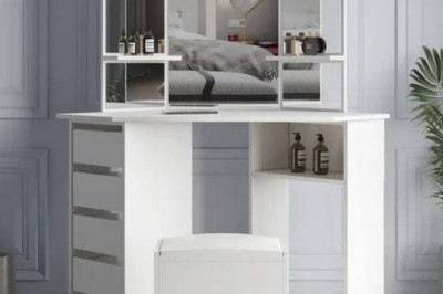 Dressing Table Design, Wardrobe Design With Dressing Table, Wooden Dressing Table Design