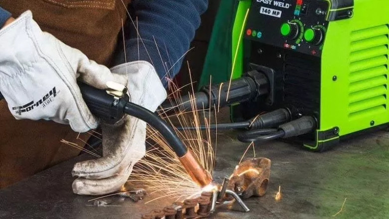 What are the 3 basic types of welding machines?