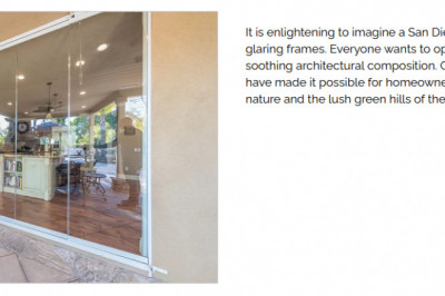 Sliding glass doors San Diego facility is the best built for home or office