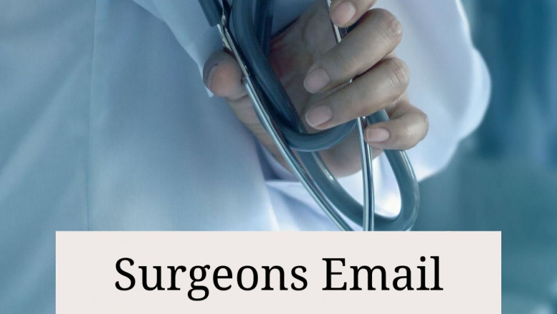 How can I expand my brand outreach using the surgeons mailing address list?