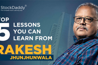 Top 5 lessons you can Learn from Rakesh Jhunjhunwala