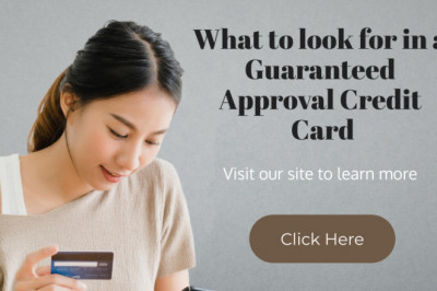Guaranteed Approval - Pay Your Bills on Time with These Store Credit Cards