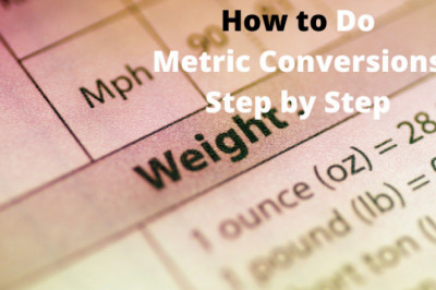 How to Do Metric Conversions Step by Step