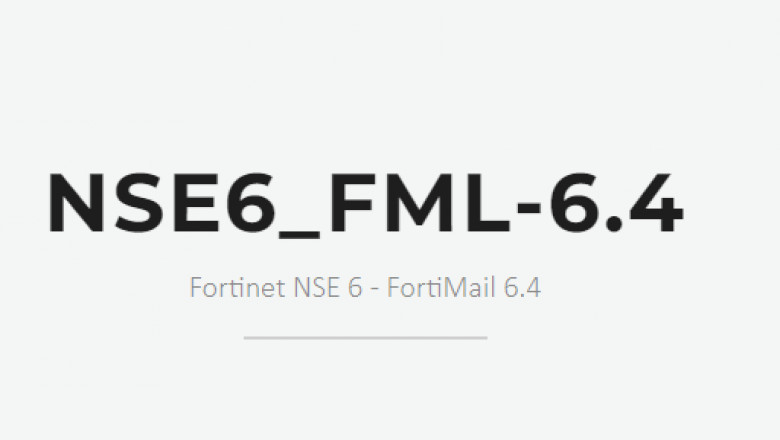 NSE6_FML-6.4 Fortinet NSE 6 - FortiMail 6.4
