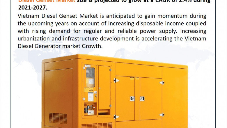 Vietnam Diesel Genset (Generator) Market (2021-2027) | size