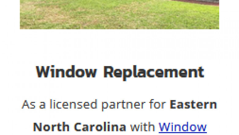 Window replacement and roofing contractor in Greenville NC