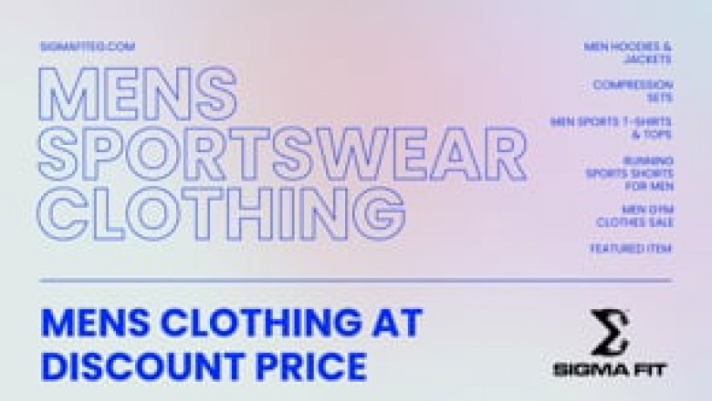 Buy Mens Sportswear - Shirts, Hoodies, and Joggers - Sigma Fit