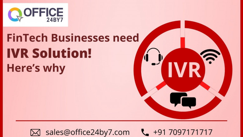 FinTech Businesses Need IVR Solution! Here’s Why