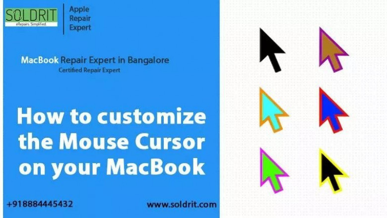 How to customize the mouse cursor on your MacBook?