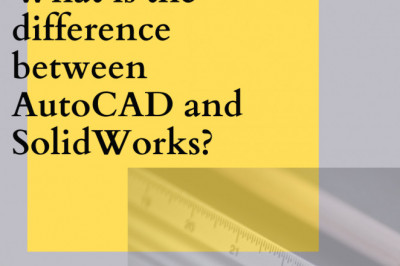 What is the difference between AutoCAD and SolidWorks?