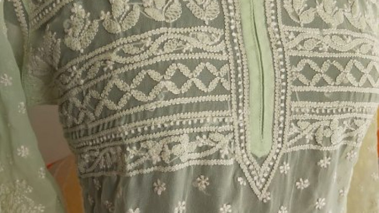 Buy Chikankari Kurta Suit Set with Dupatta Online