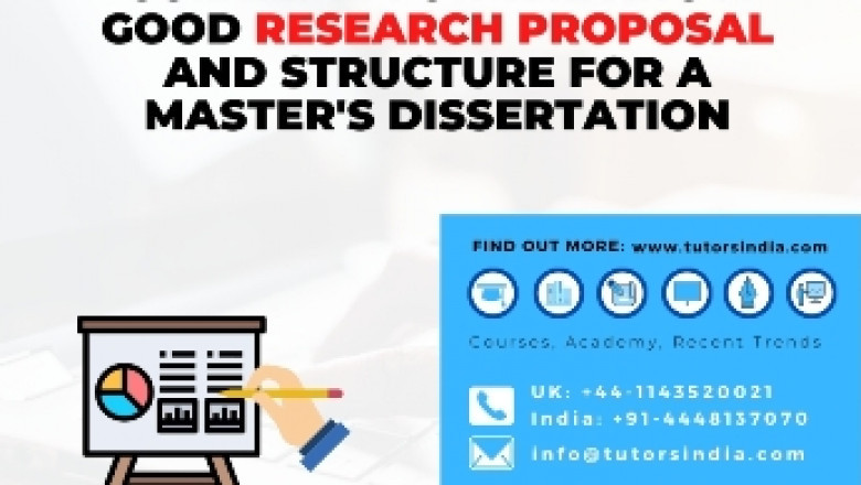 Guideline for writing a Good Research Proposal and Structure for a master’s dissertation