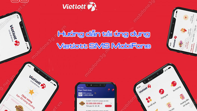 tai ung dung Vietlott SMS MobiFone