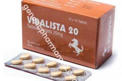 Vidalista 20mg  (Tadalafil) - Men's Health